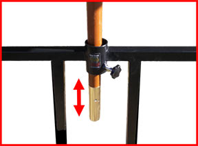 Elevated Clamp Position